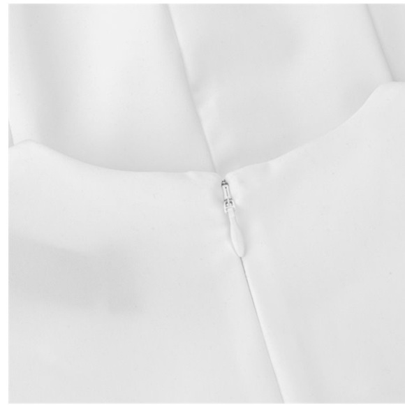 Ladies J. Lindeberg Jasmin Dress in White NWT sz Large (293) - Picture 12 of 16